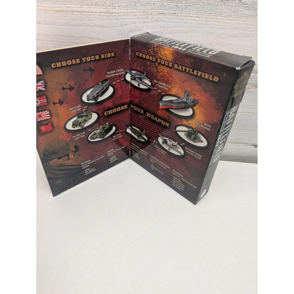 Battlefield 1942 PC Game EA NTSC-U/C 2002 Disc‎ Manual Multiplayer War Shooter